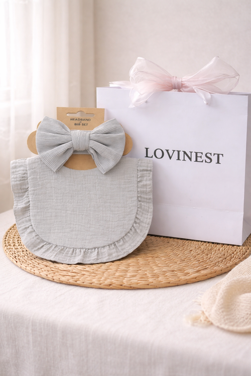 Bavoir avec bandeau Lovinest Lovinest