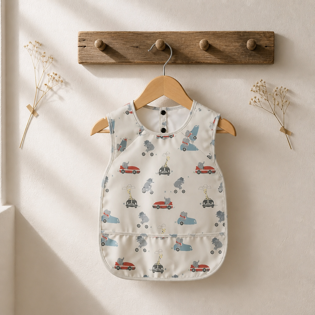 Bavoir tablier imperméable voitures & animaux