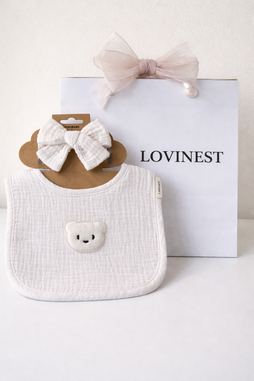 Bavoir avec bandeau Lovinest Lovinest