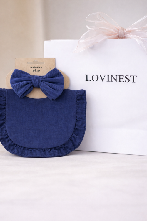 Bavoir avec bandeau Lovinest Lovinest