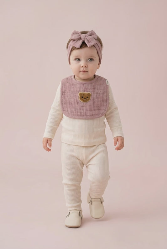 Bavoir avec bandeau Lovinest